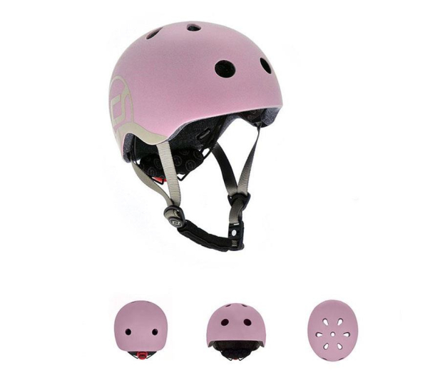 Scoot & Ride Kask Ochronny XXS-S dla dzieci 1-5 lat Rose - 580279 - zdjęcie 3